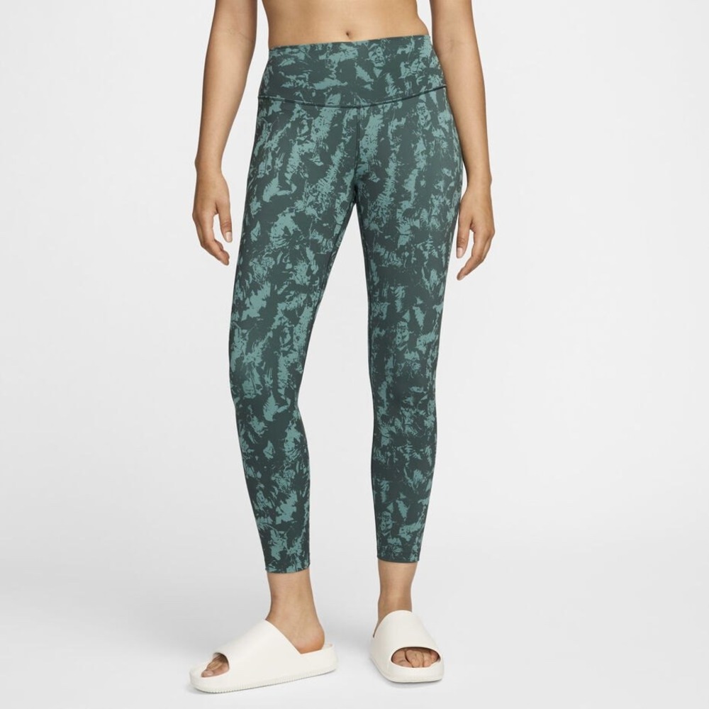 Nike One‎ Leggings High-Rise 7/8 Printed Cropped Tights Athletic XS NWT $70